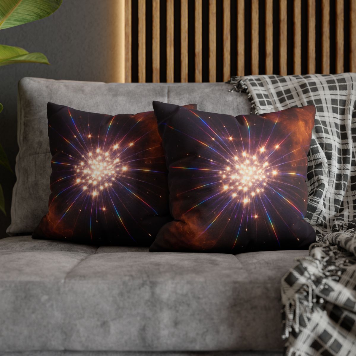 Starburst Cluster Mosaic unique gift pillow cases