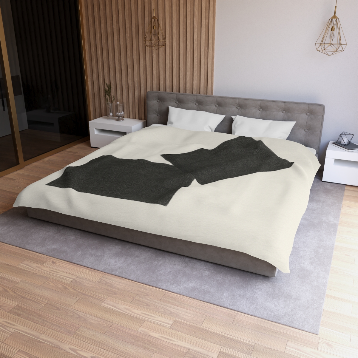 Tilted Twin Rectangle Calm stylish duvet covers