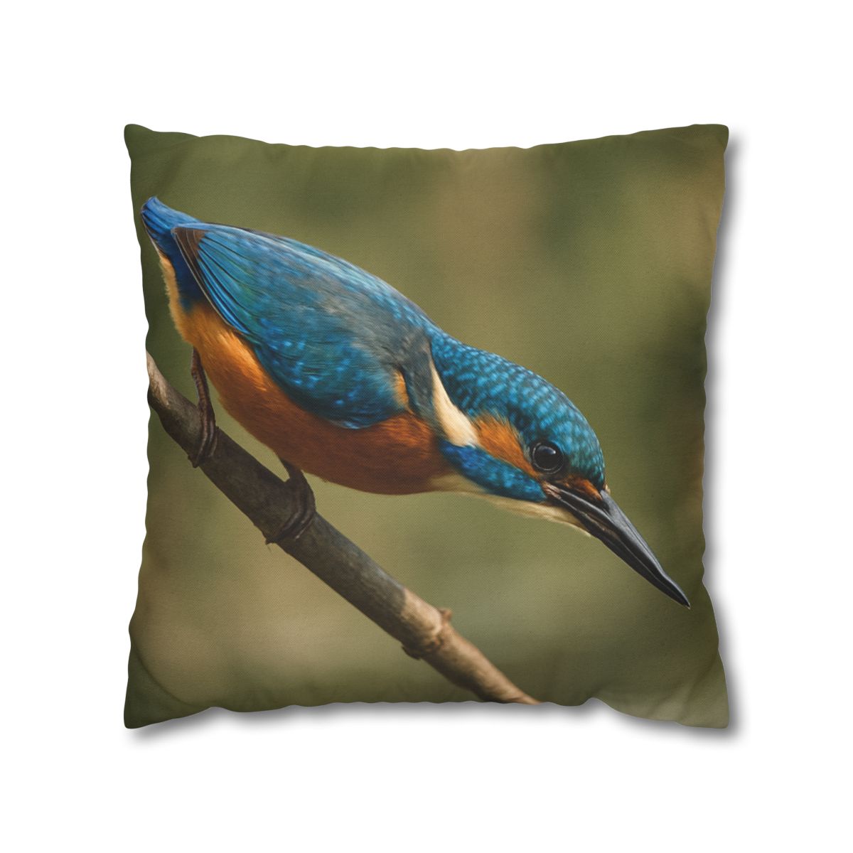 Kingfisher Sapphire Dive stylish decorative pillowcases