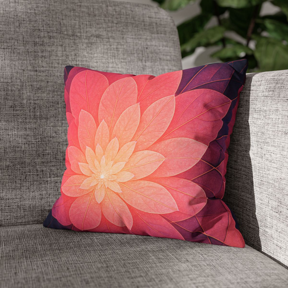 Petal Prism Overlap comfortable bedding pillow covers