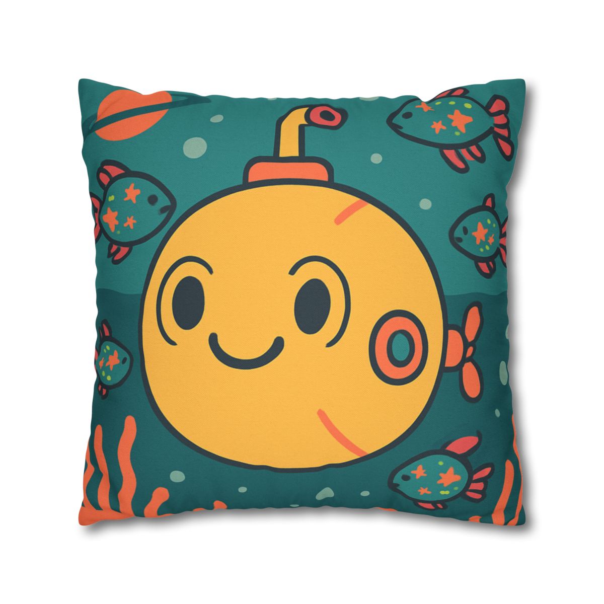 Underwater Planet Explorer Sub unique gift pillow cases