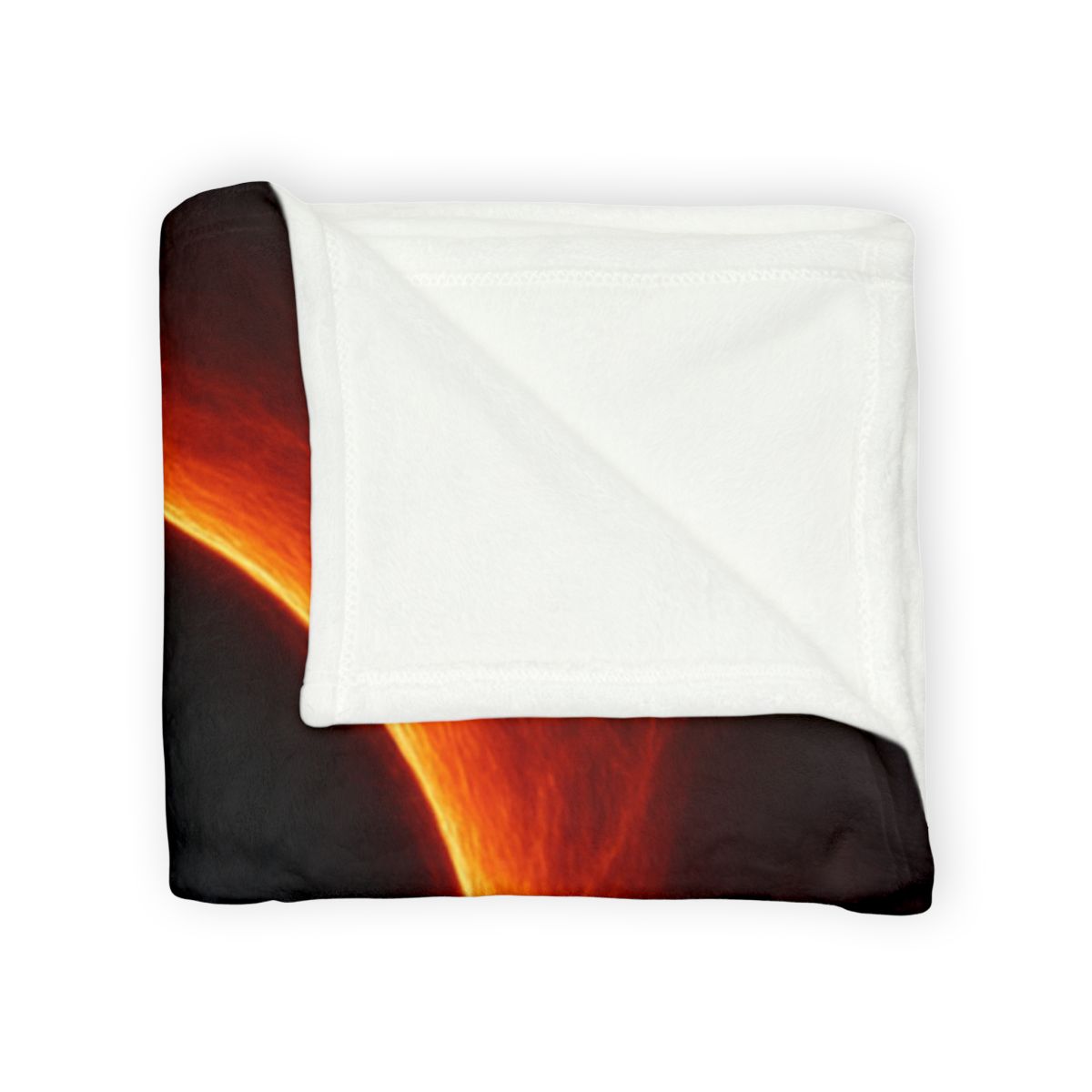Dark Horizon Singularity decorative home blankets