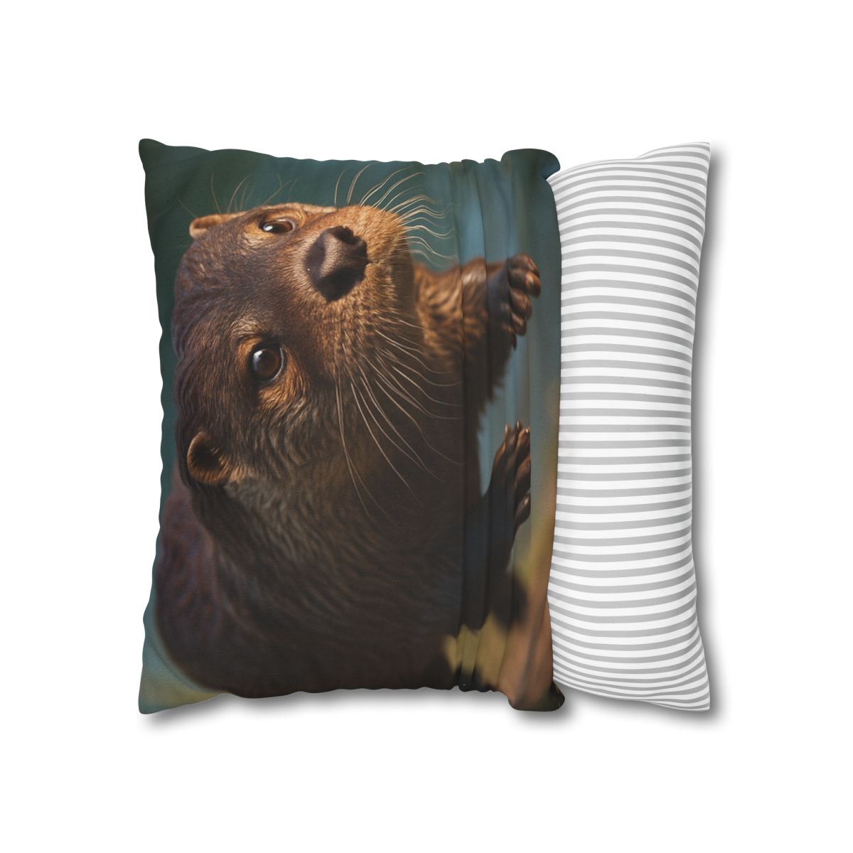 River Sprinter River Otter personalized pillow covers