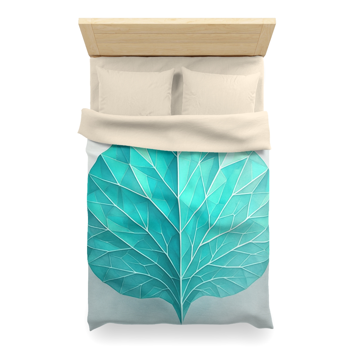 Leaf Vein Prism Fan duvets for gifts