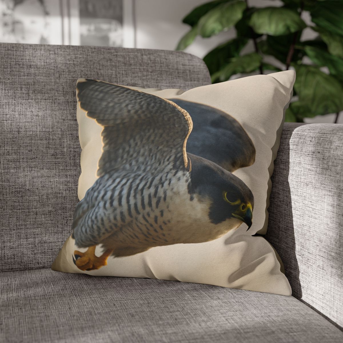 Sky Bolt Peregrine Falcon stylish decorative pillowcases