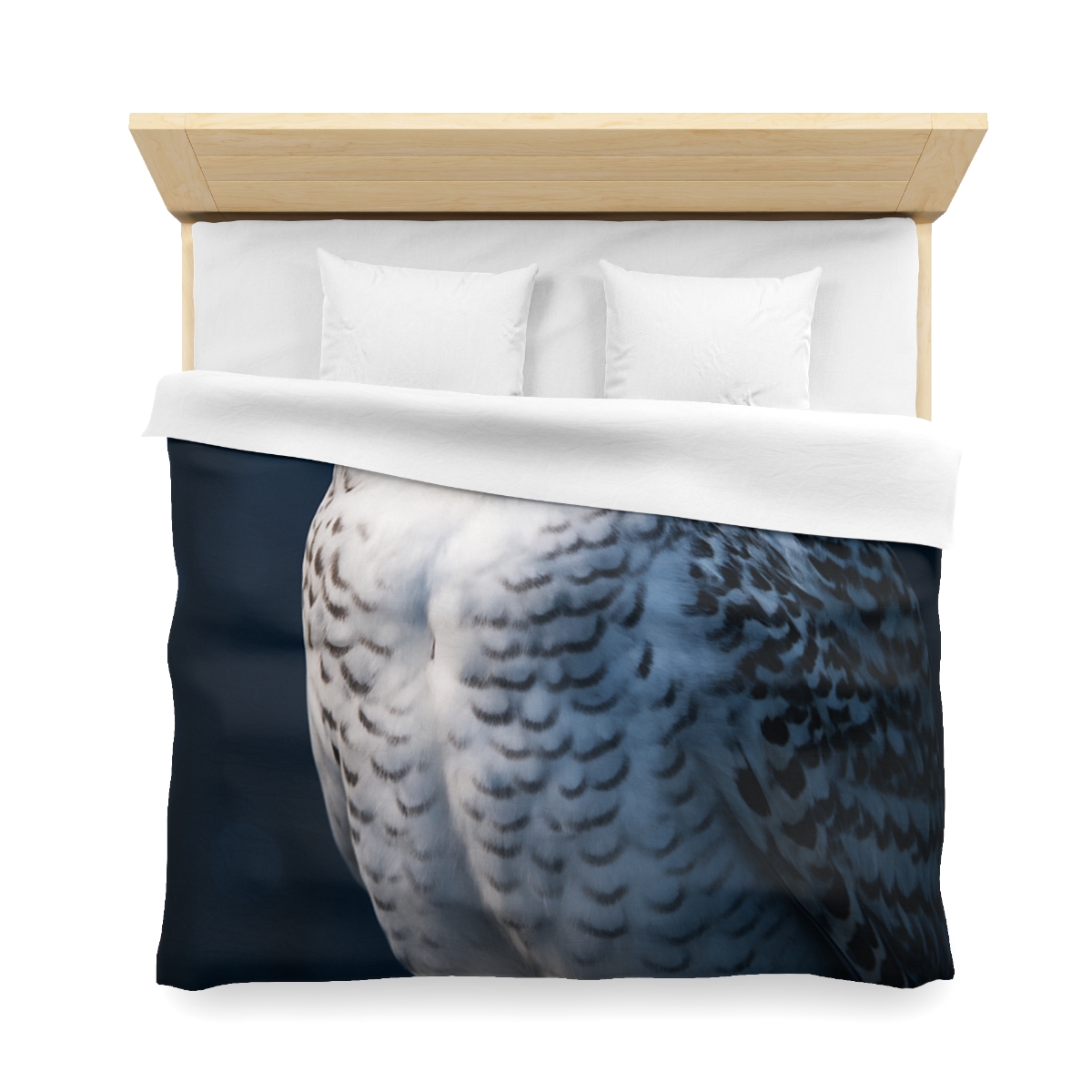 Midnight Watch Snowy Owl soft comforter duvets