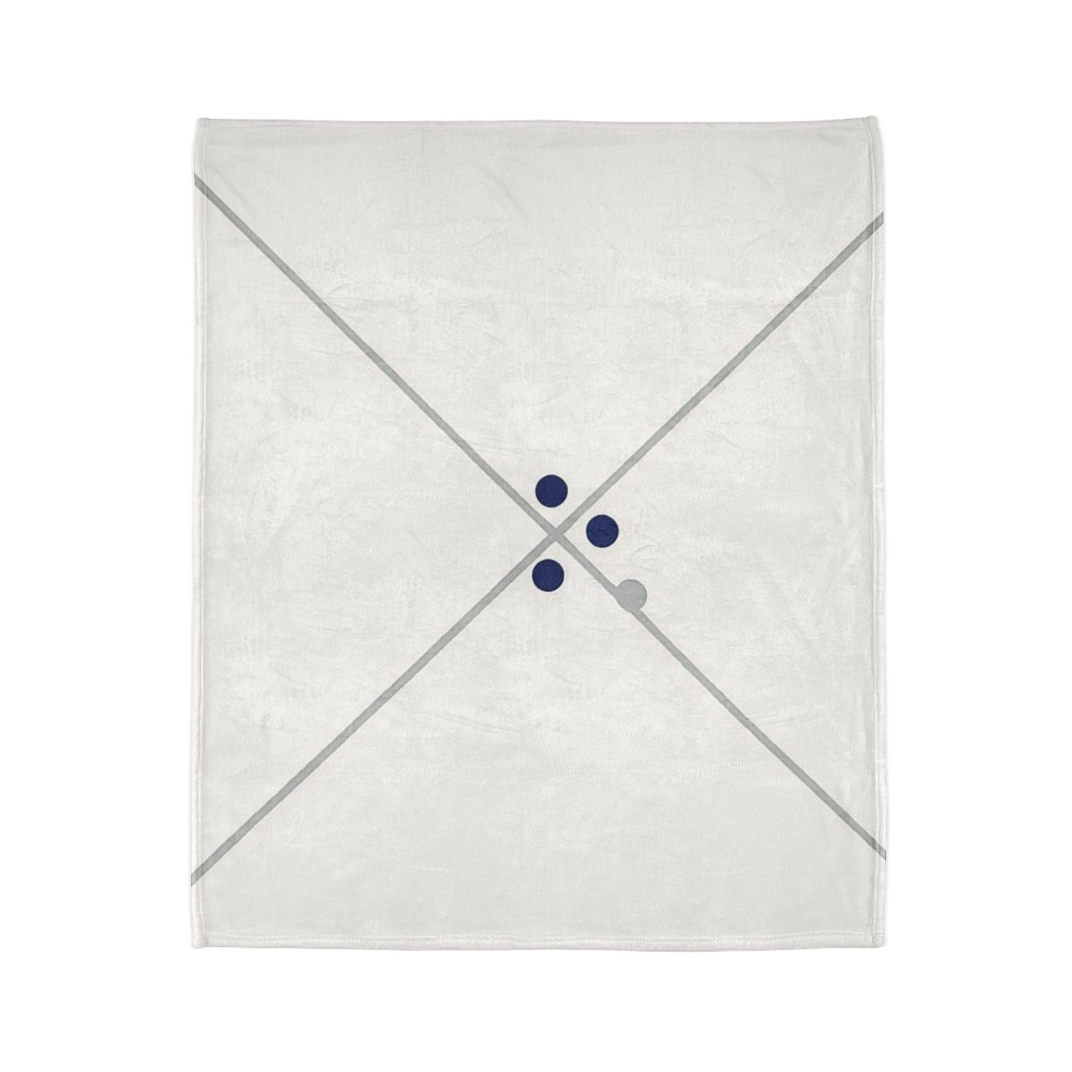 Diagonal Pair And Nested Dot Cluster stylish throw blankets