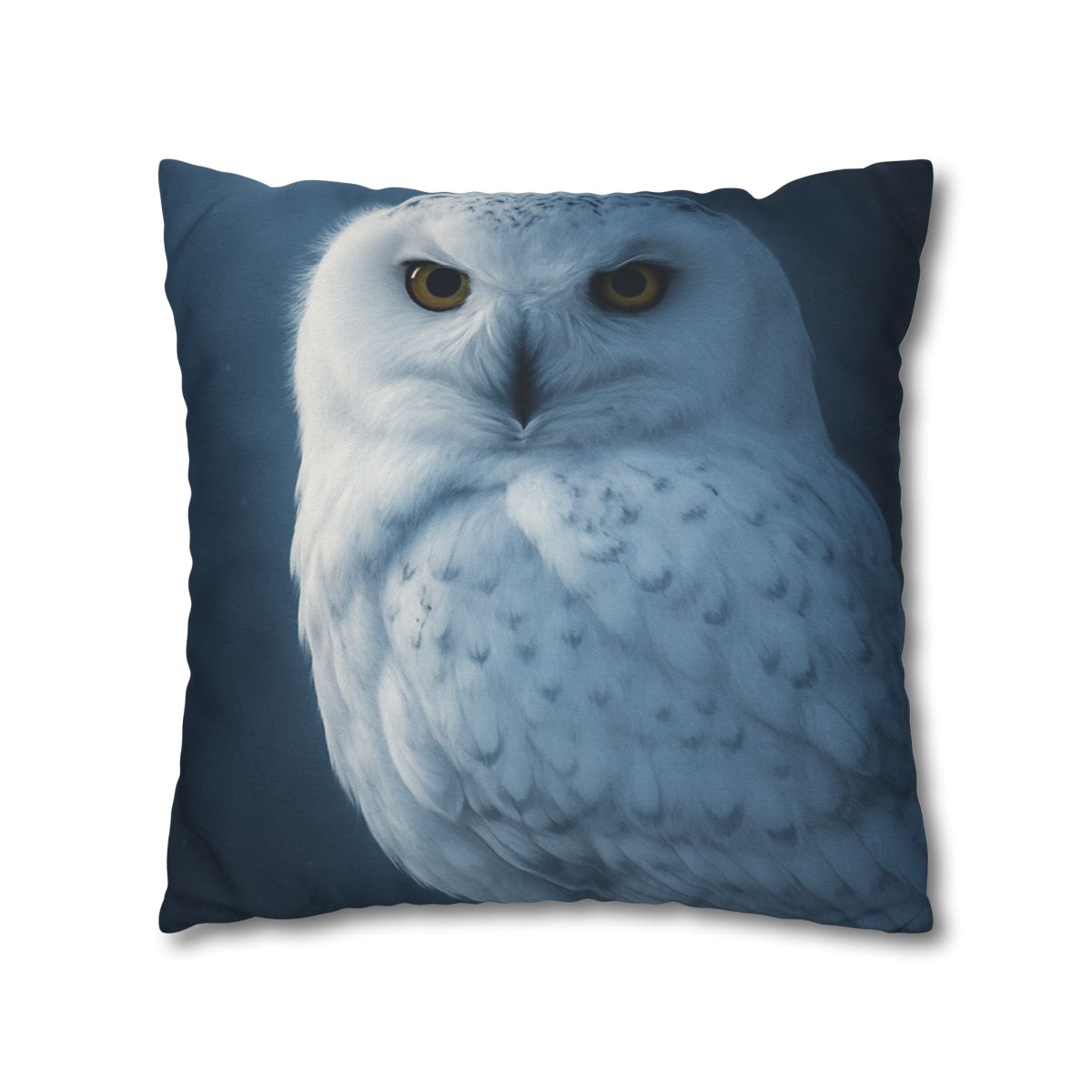 Midnight Watch Snowy Owl stylish decorative pillowcases