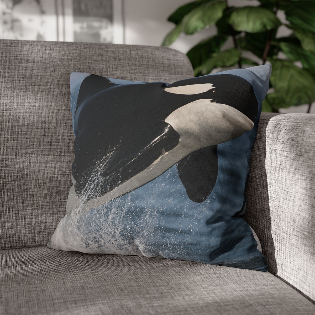 Tidal Monarch Orca stylish decorative pillowcases