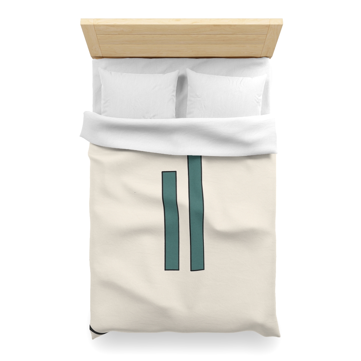 Offset Arc And Bar Dialogue duvets for gifts