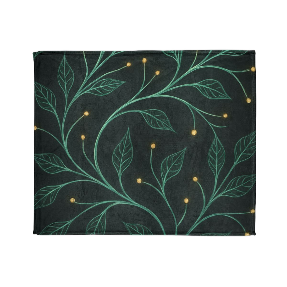 Vine Curl Circuitry personalized cozy blankets