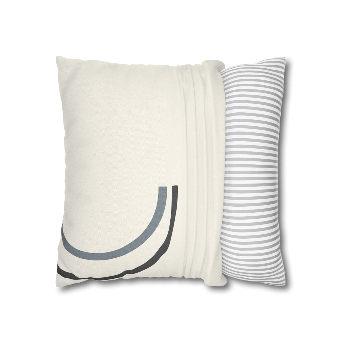 Partial Arc Corner designer print pillow cases