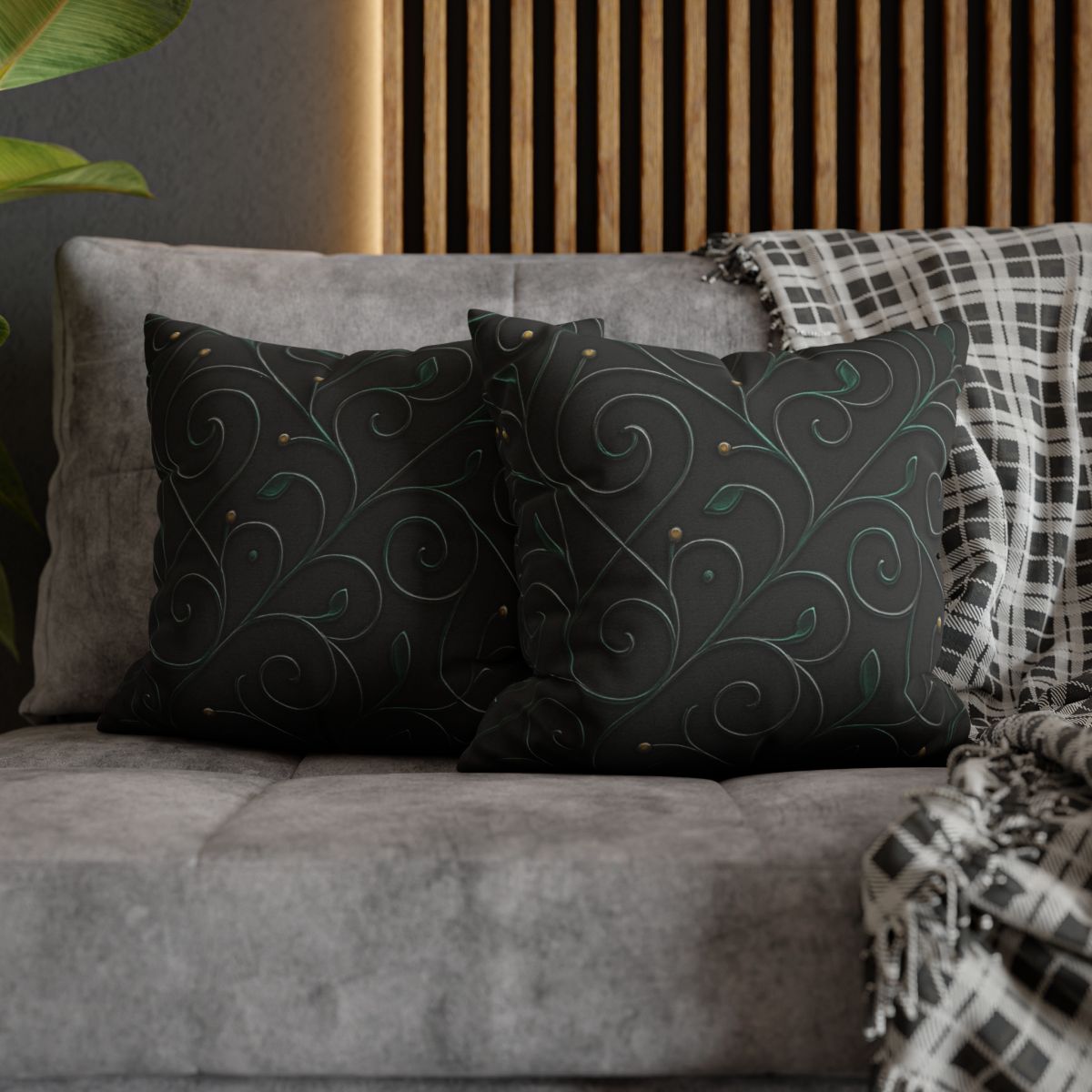 Vine Circuit Lattice trendy patterned pillow cases