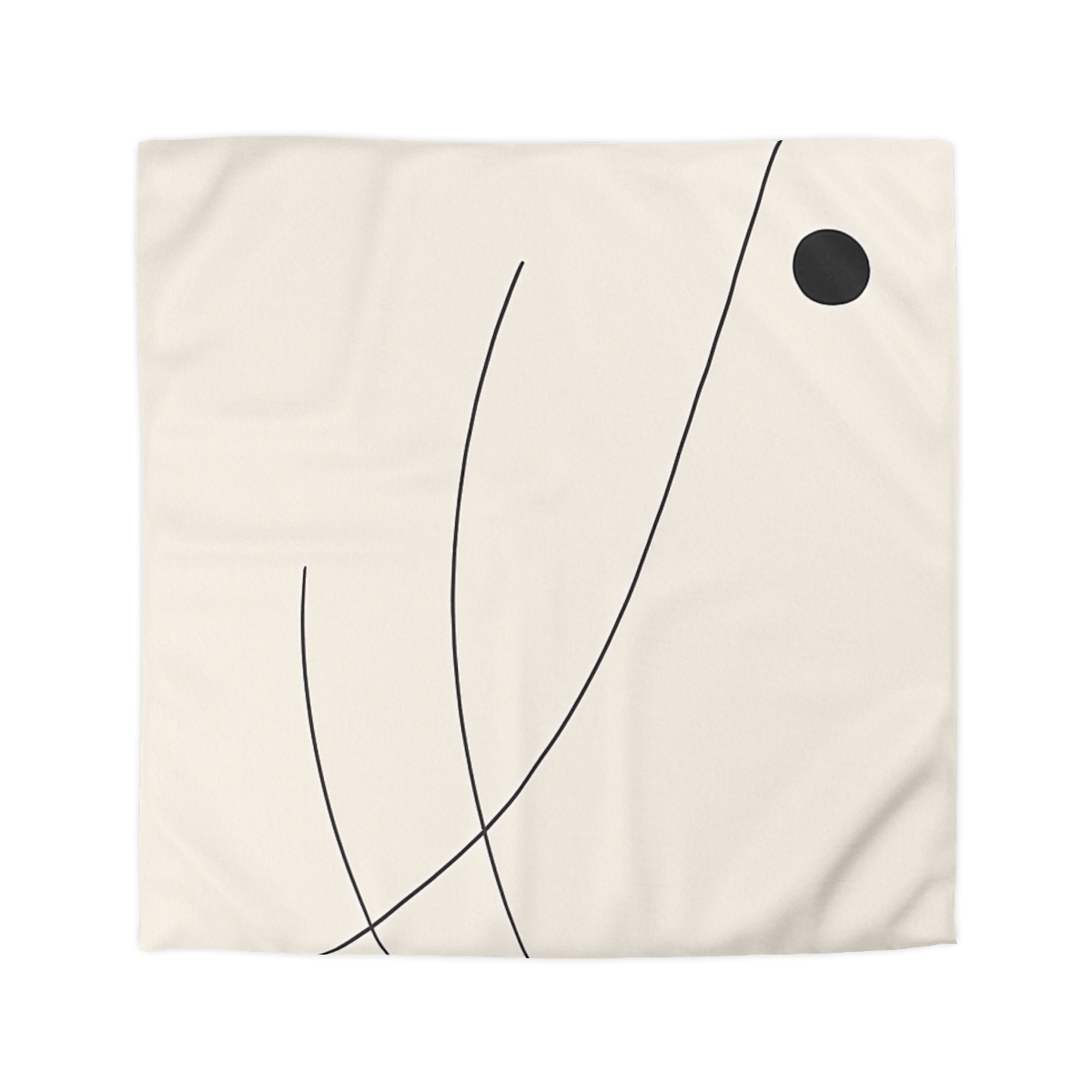 Orbital Line Constellation personalized bedding duvets