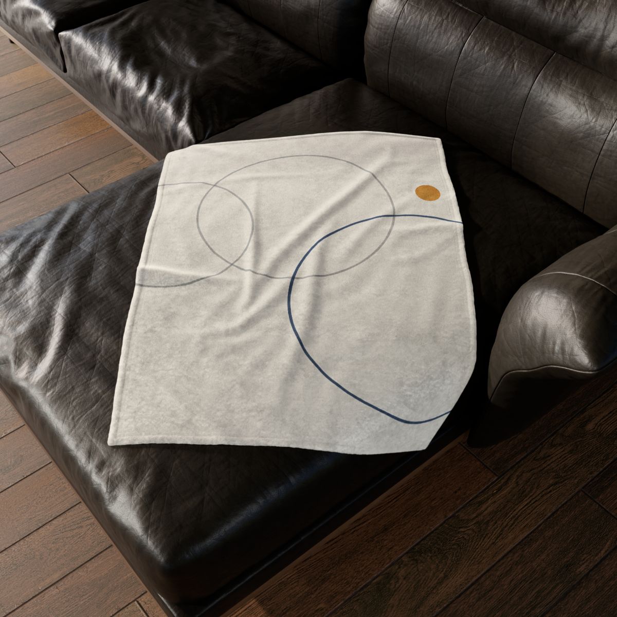 Balanced Cluster Of Three Rings personalized cozy blankets