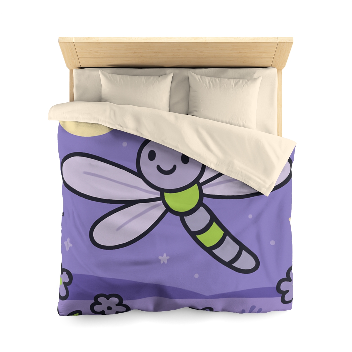 Moonlight Meadow Dragonfly custom duvets