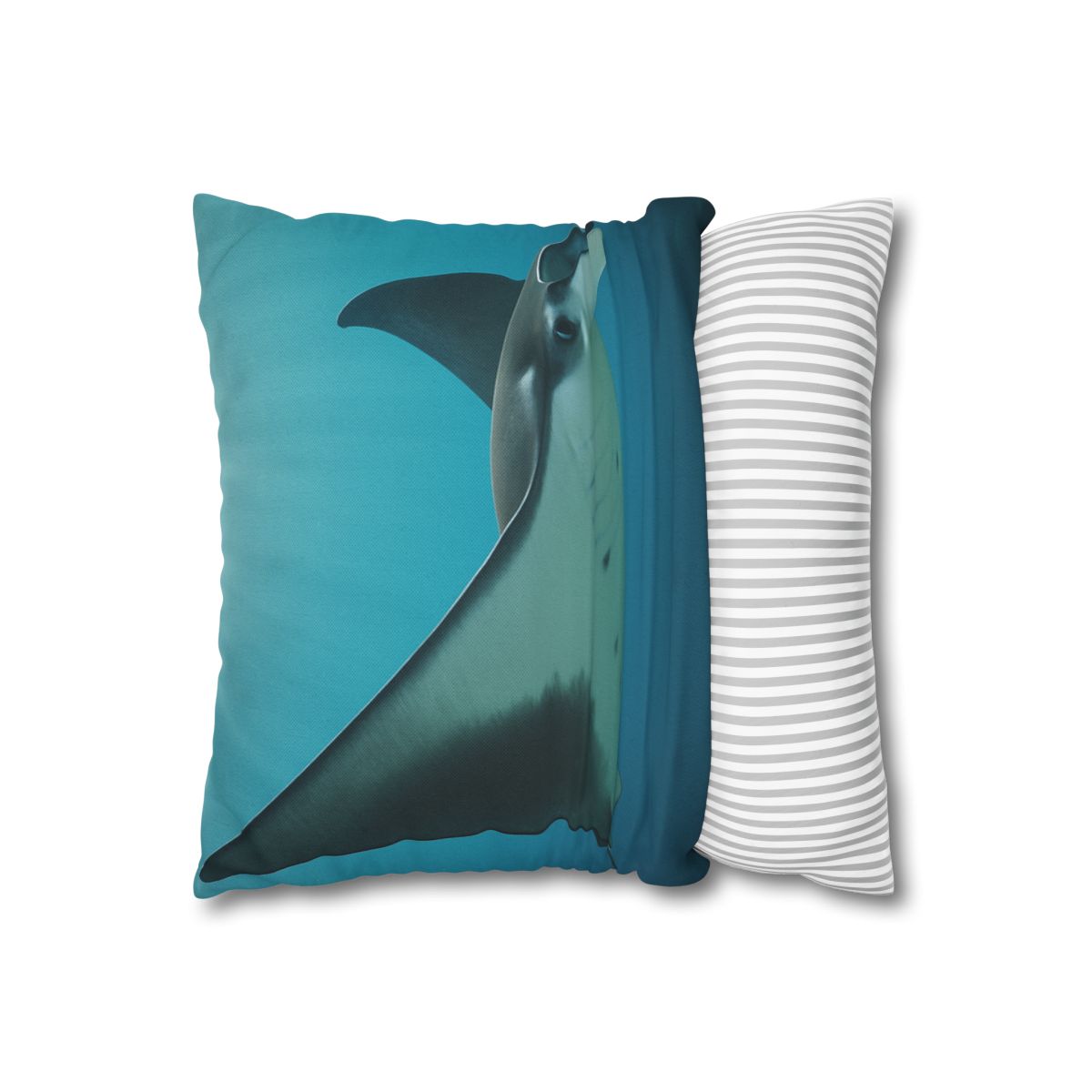 Tidal Wings Reef Manta Ray unique gift pillow cases