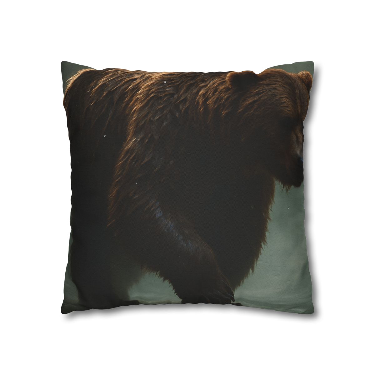 River King Grizzly Bear personalized pillow covers