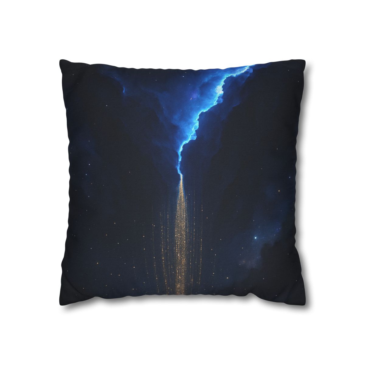 Luminous Rift Starfall stylish decorative pillowcases