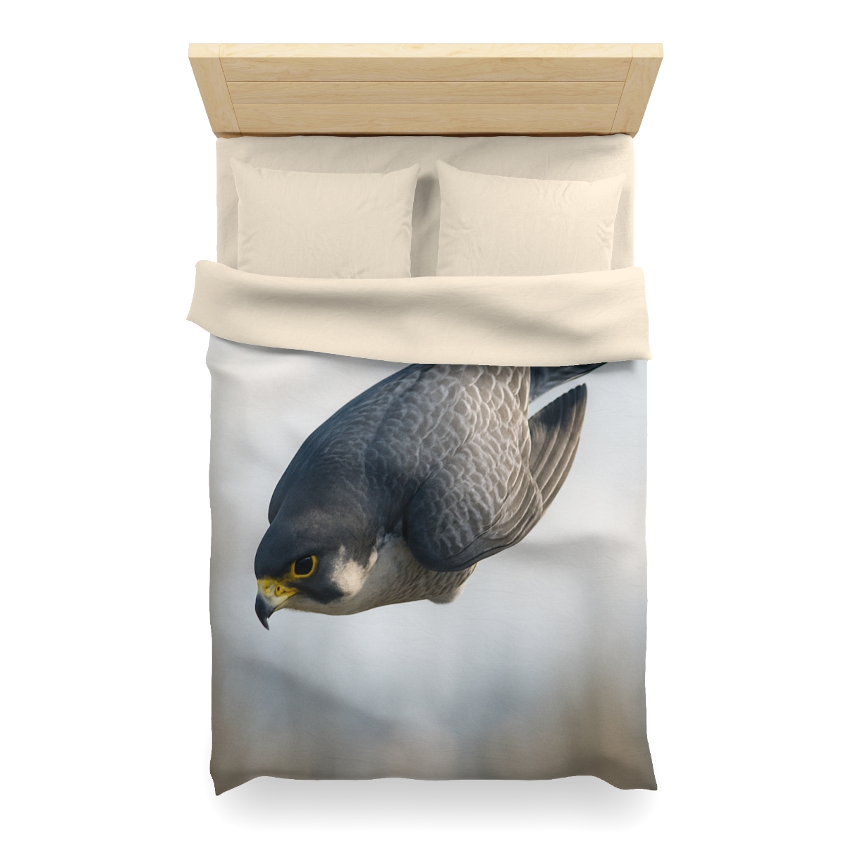 Comet Dive Peregrine Falcon stylish duvet covers