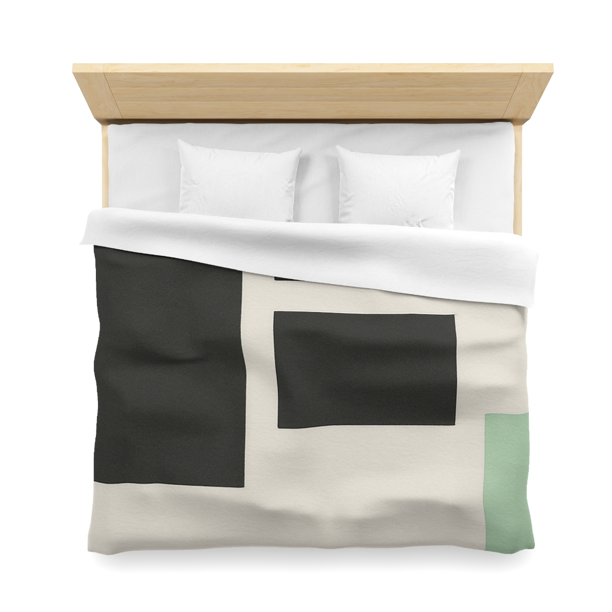 Offset Rectangle Quartet designer printed duvets