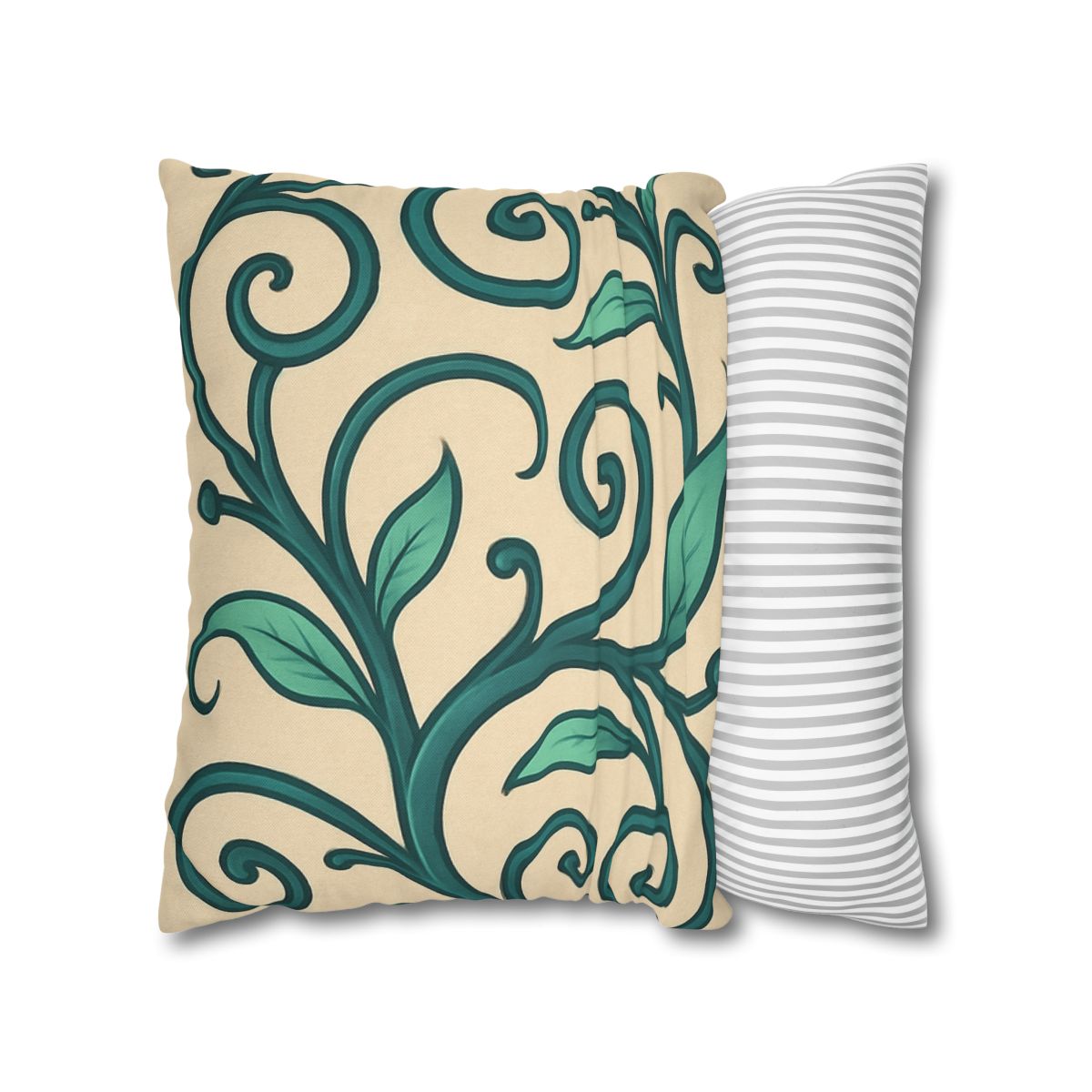 Curling Tendril Frieze custom pillow cases