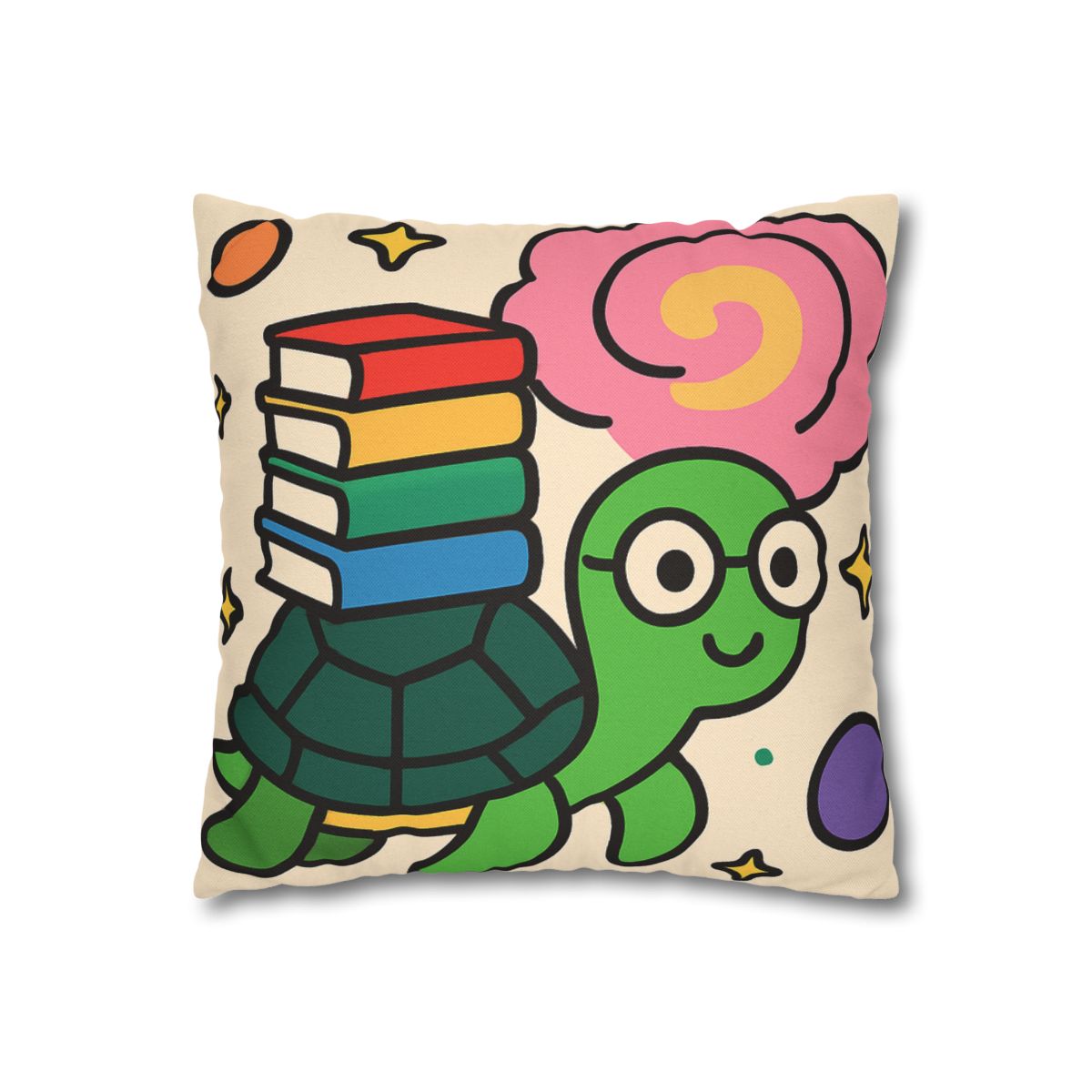 Nebula Library Turtle trendy patterned pillow cases
