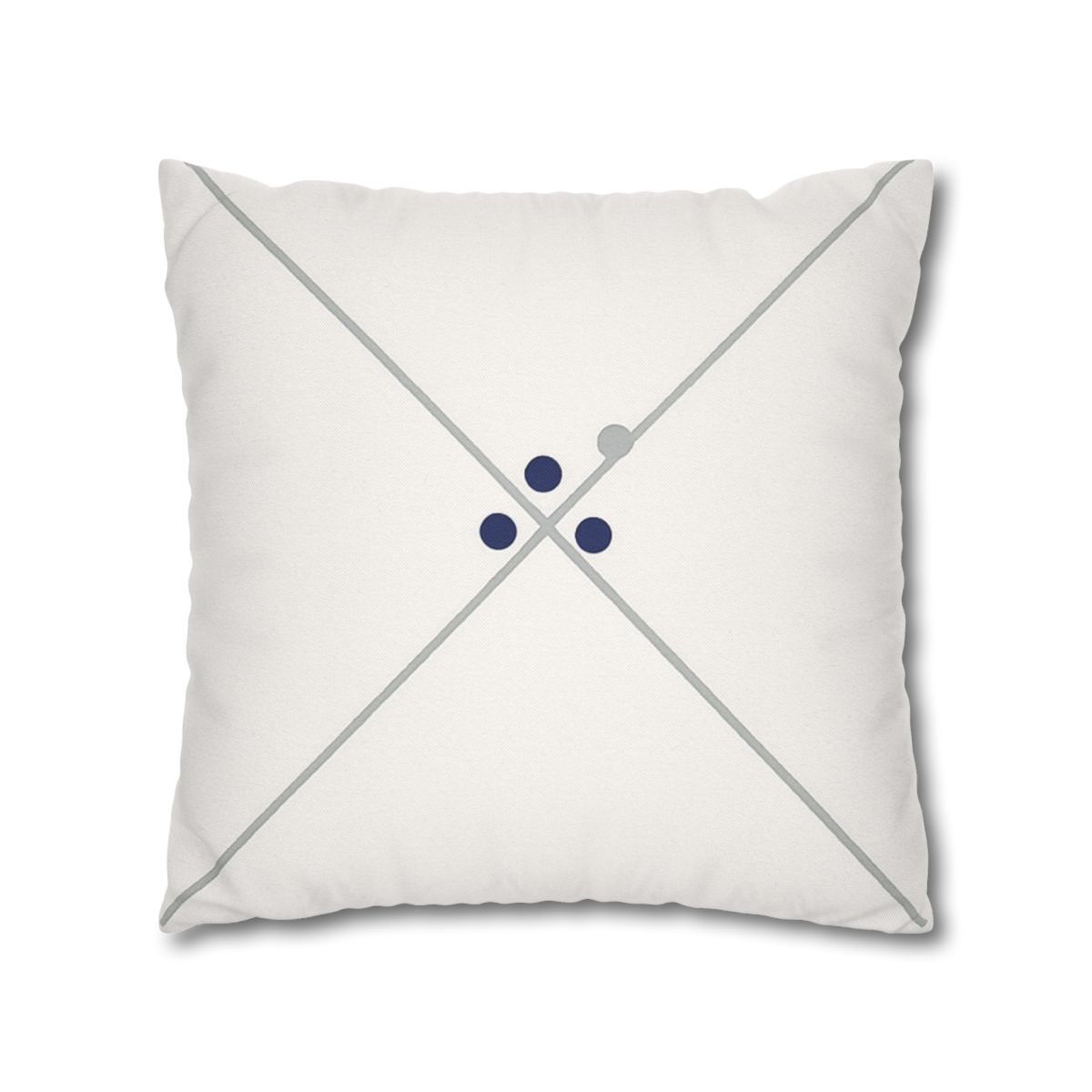 Diagonal Pair And Nested Dot Cluster comfortable bedding pillow covers