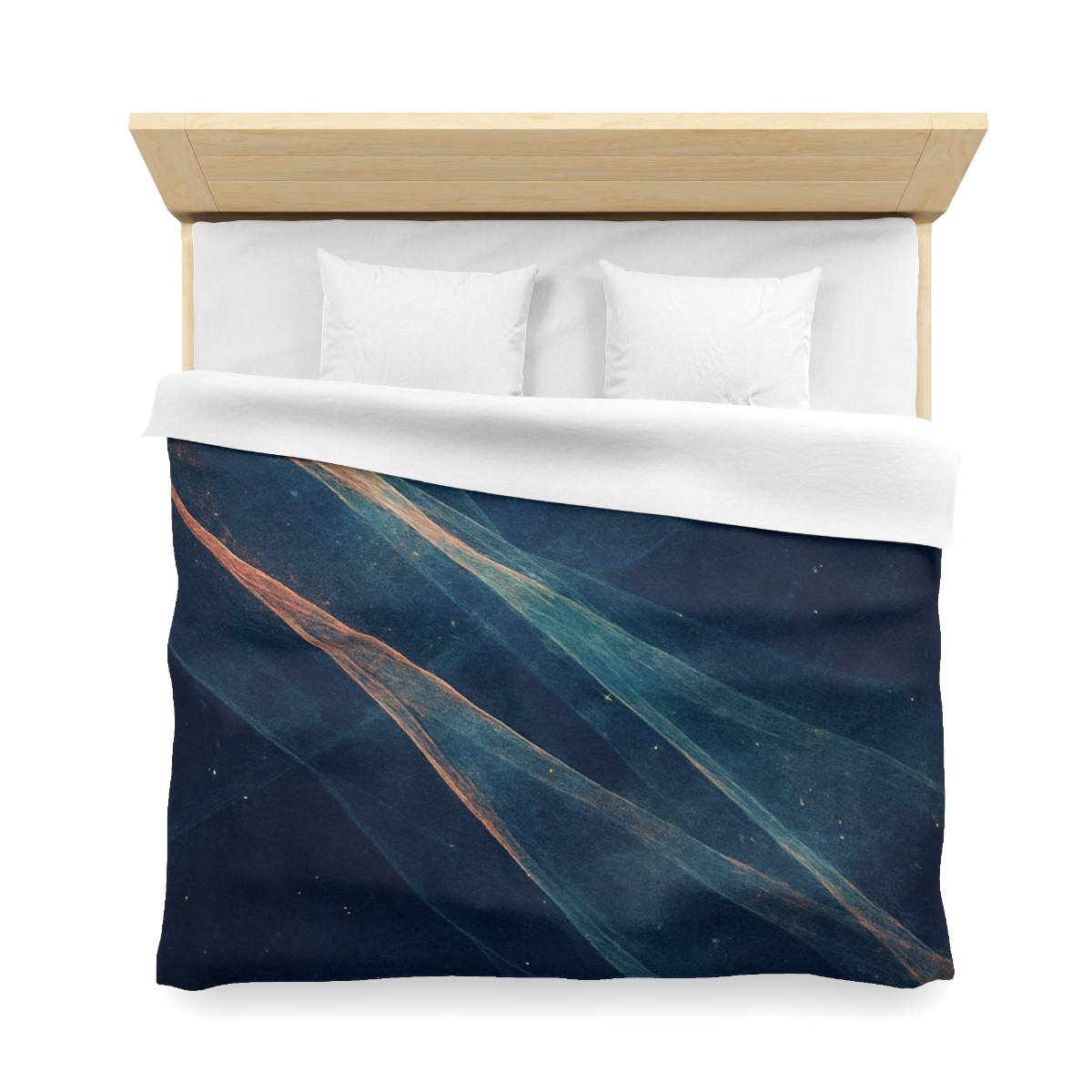 Prismatic Dust Lattice Drift designer printed duvets