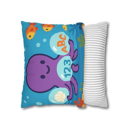 Octopus Library Of Bubble Books trendy patterned pillow cases