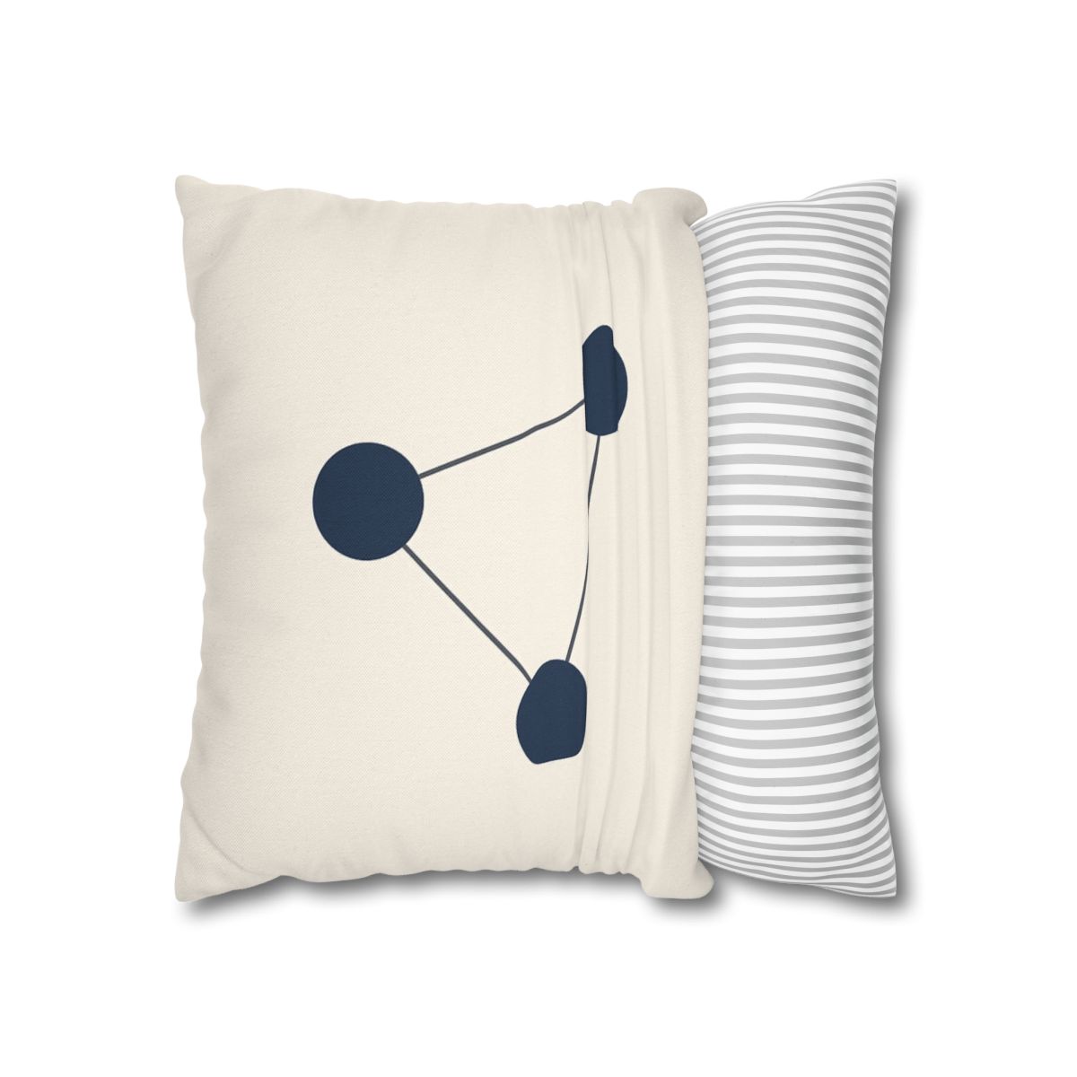 Orbital Line Cluster designer print pillow cases