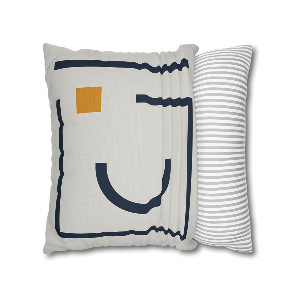 Broken Frame With Floating Arc trendy patterned pillow cases