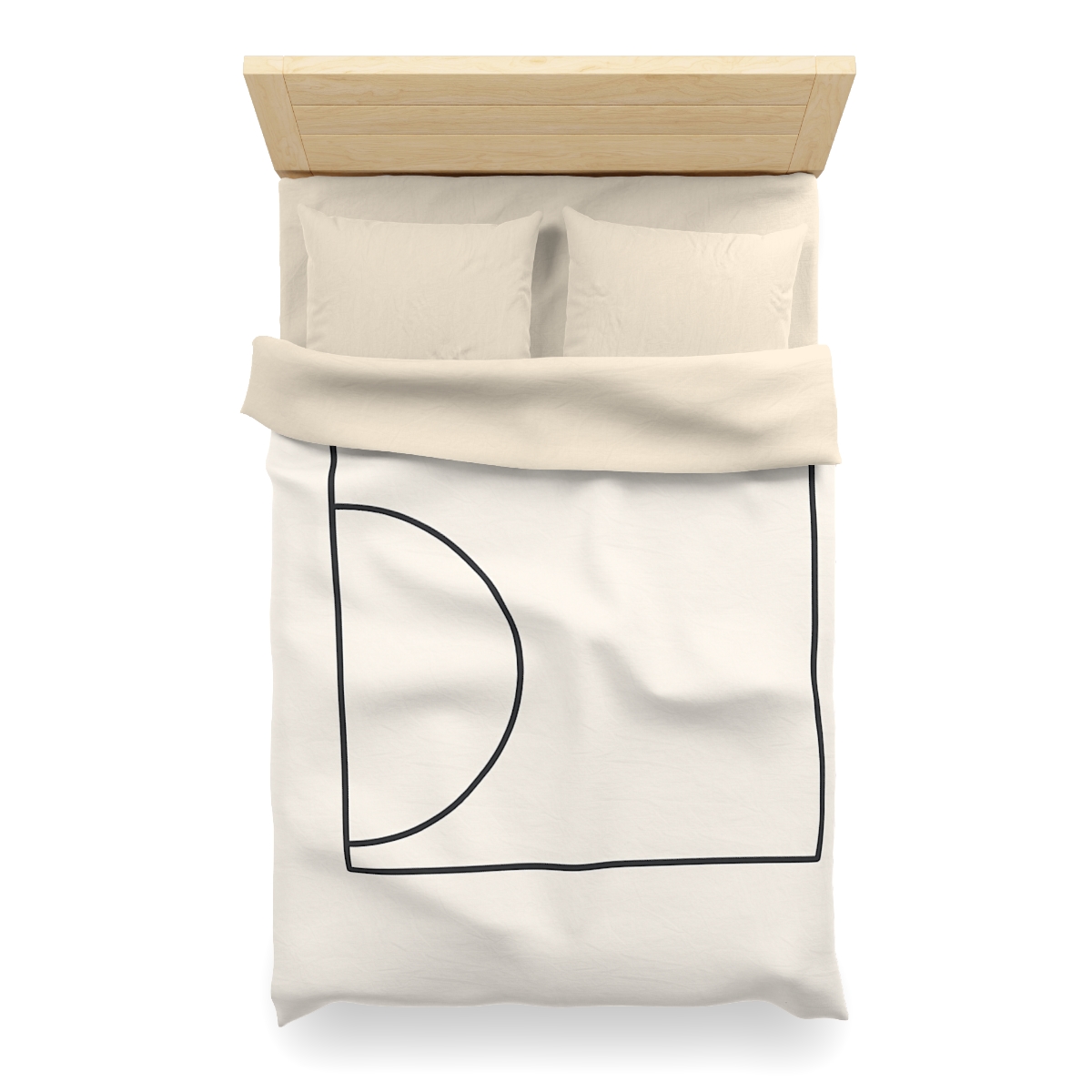 Open Frame With Offset Arc stylish duvet covers