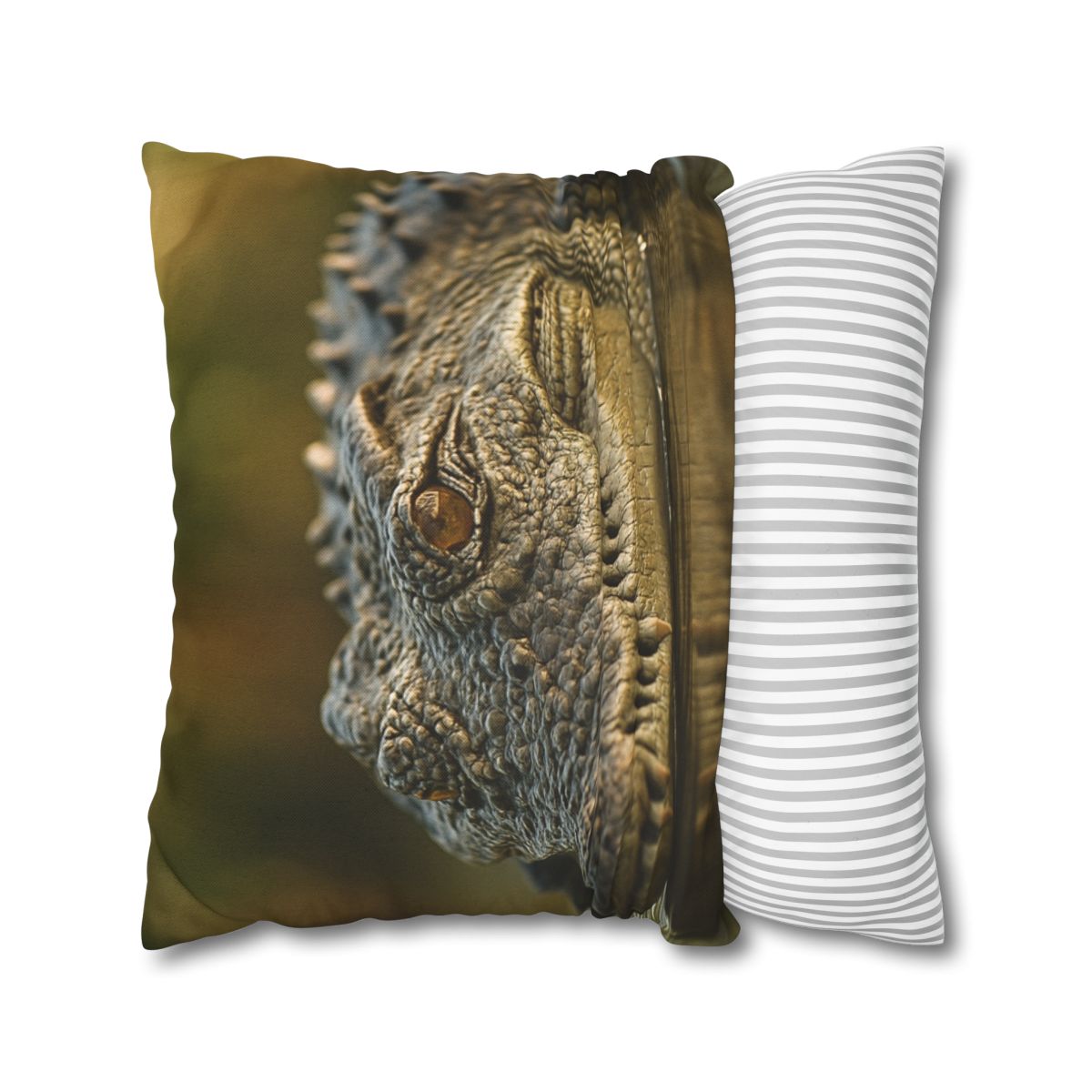 Ember Eye Saltwater Crocodile trendy patterned pillow cases