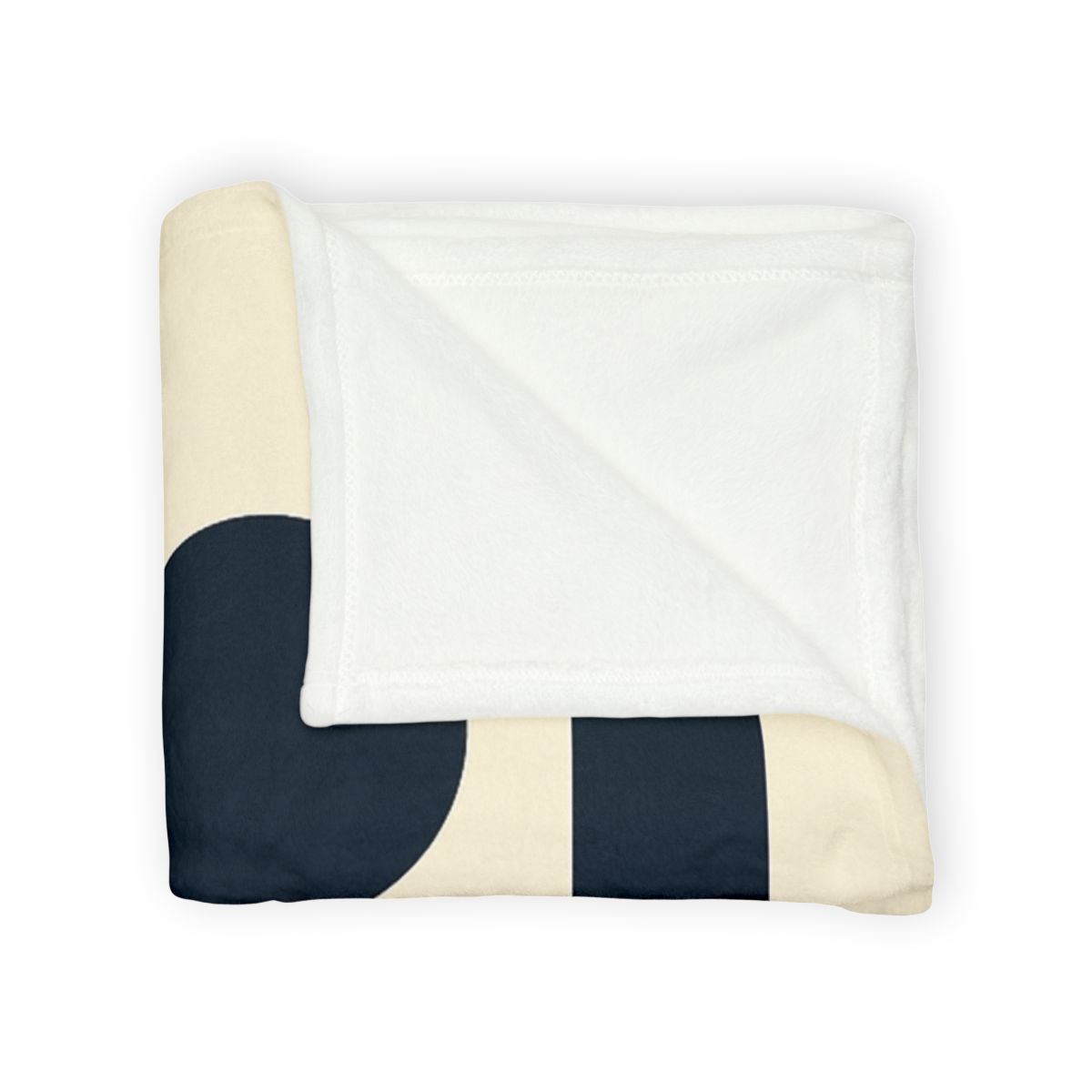 Stepped Circle And Bar Interval personalized cozy blankets