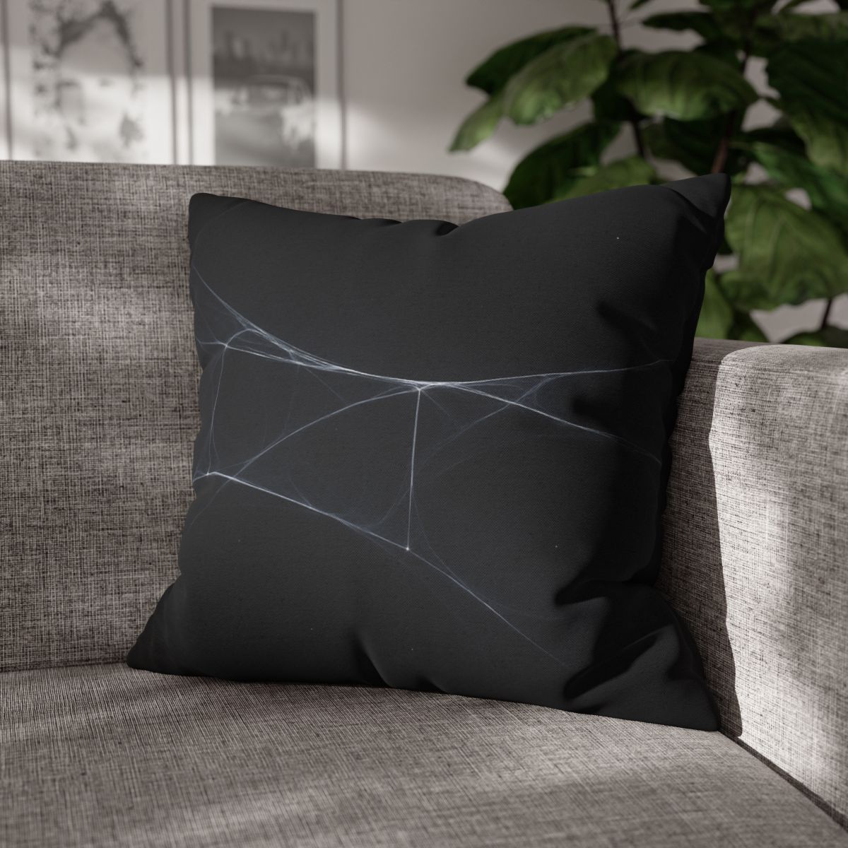 Dark Lattice Starbridge soft cotton pillow cases