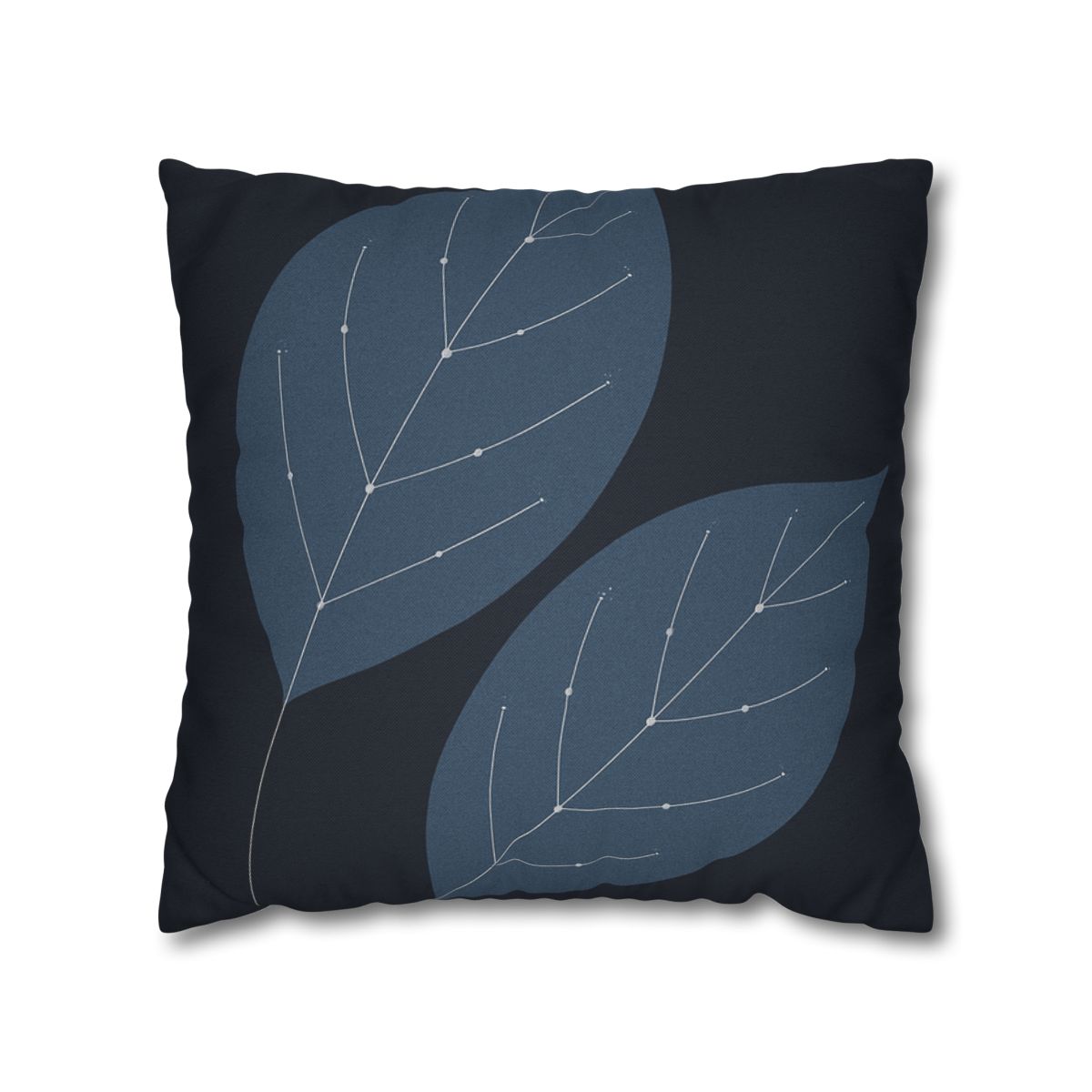 Leaf Vein Constellation Map designer print pillow cases
