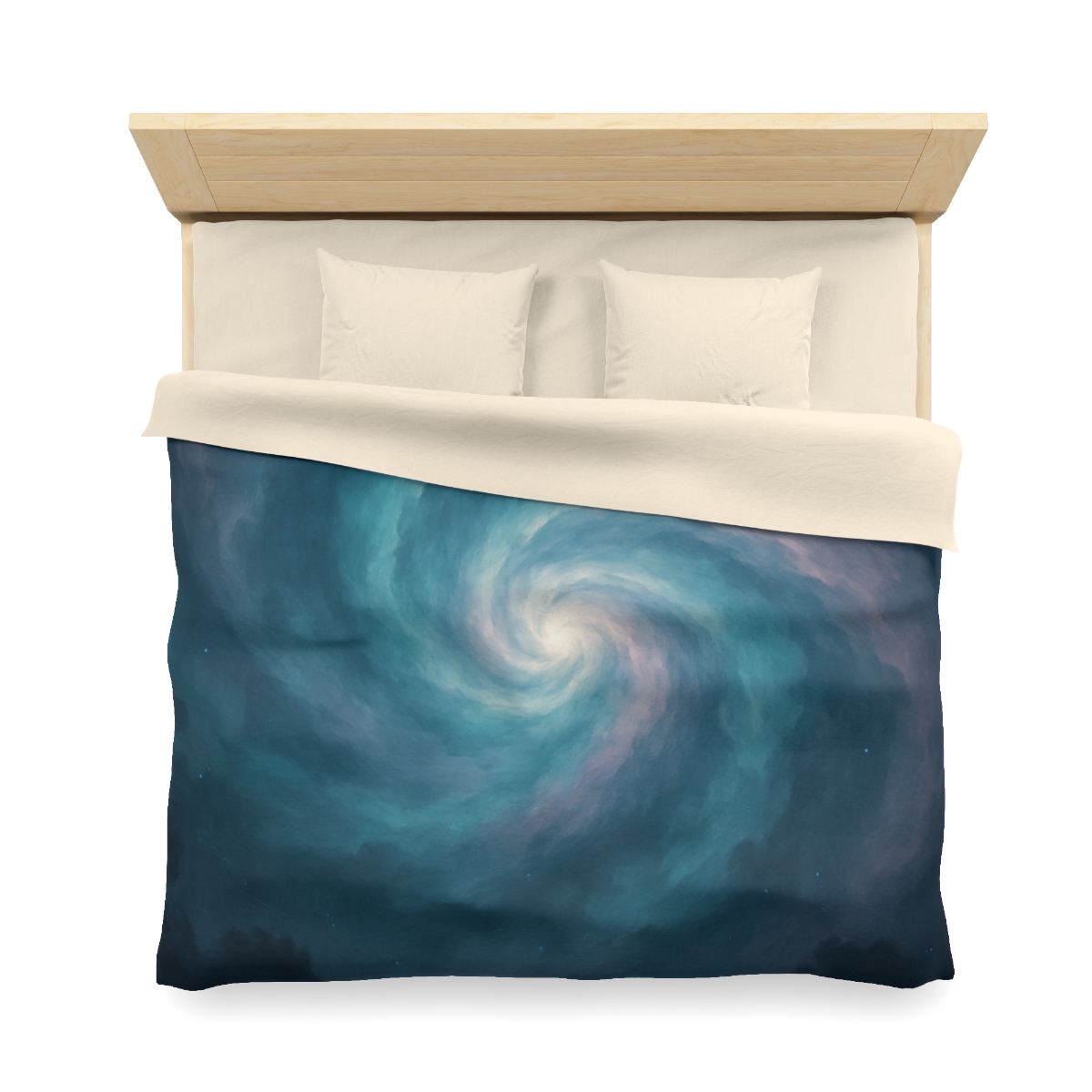 Nebula Spiral Haze unique patterned duvets