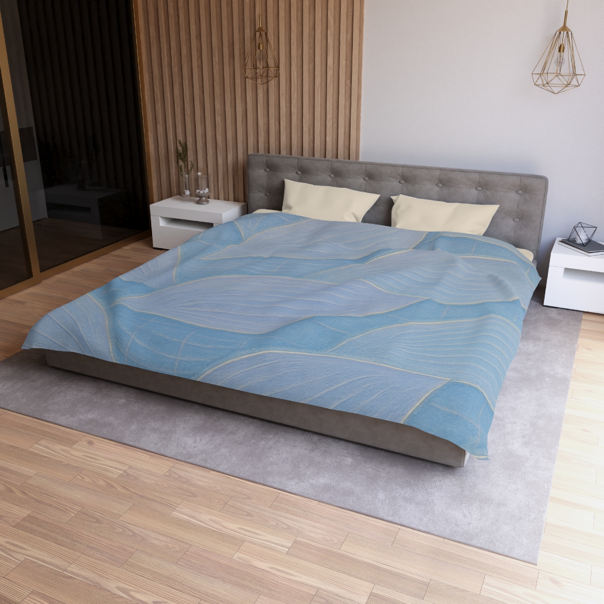 Petal Ripple Grid trendy bedroom duvets