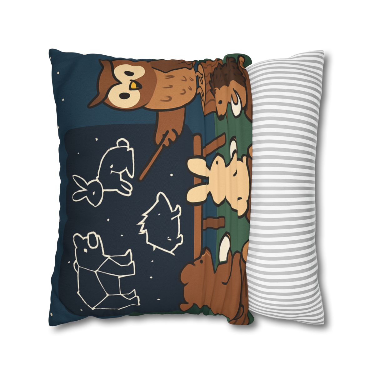 Constellation Classroom Of Forest Animals trendy patterned pillow cases