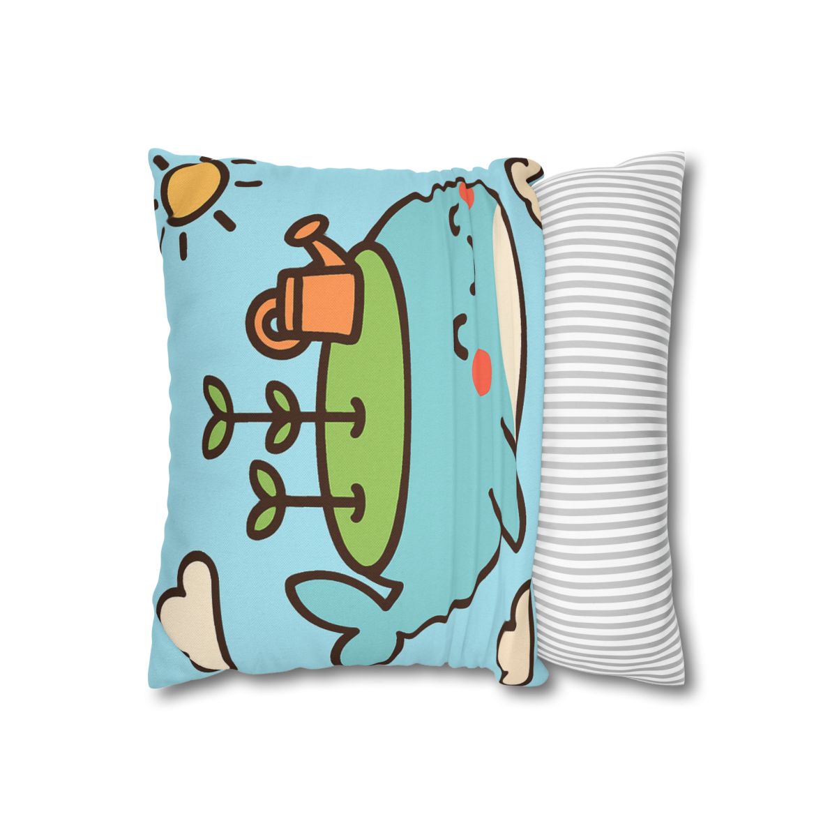 Sky Whale Seedling Planet Garden unique gift pillow cases