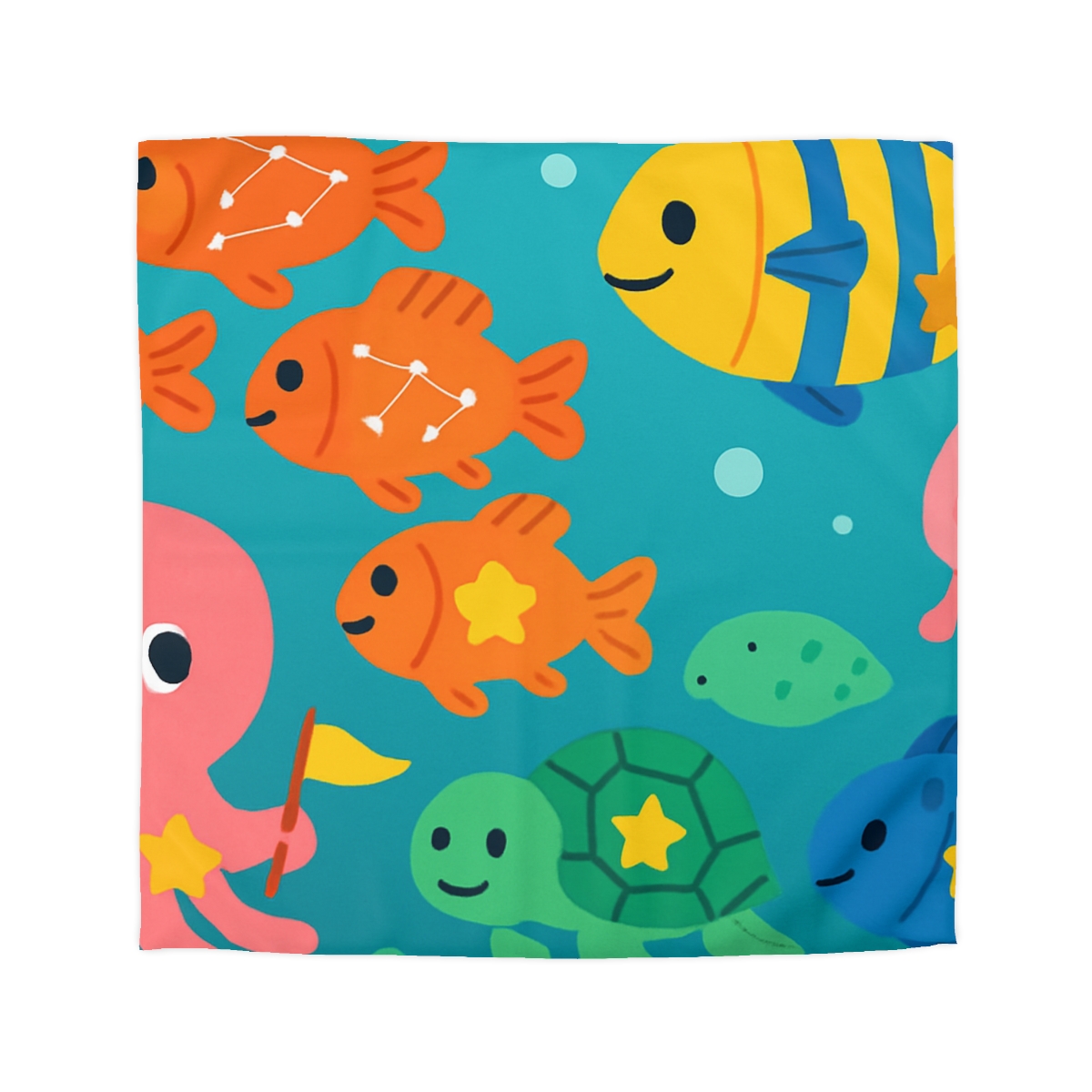Underwater Galaxy Parade warm winter duvets