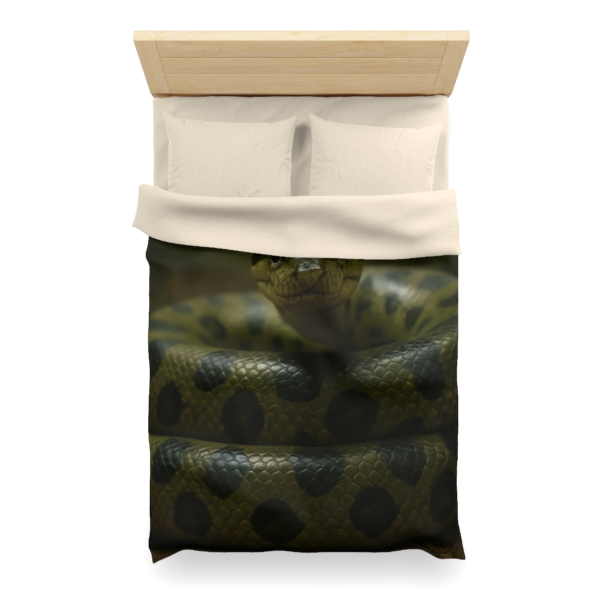 Starlit Coil Green Anaconda trendy bedroom duvets