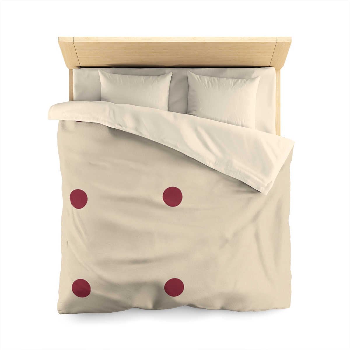 Sparse Orbiting Dots Grid duvets for gifts