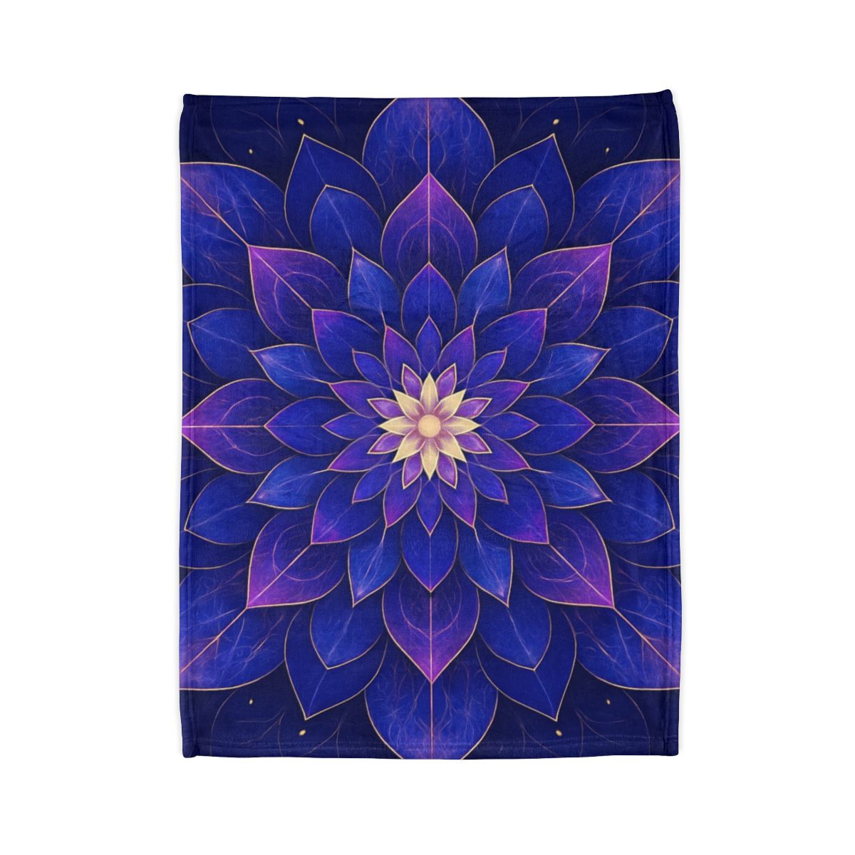 Petal Prism Mandala unique gift blankets