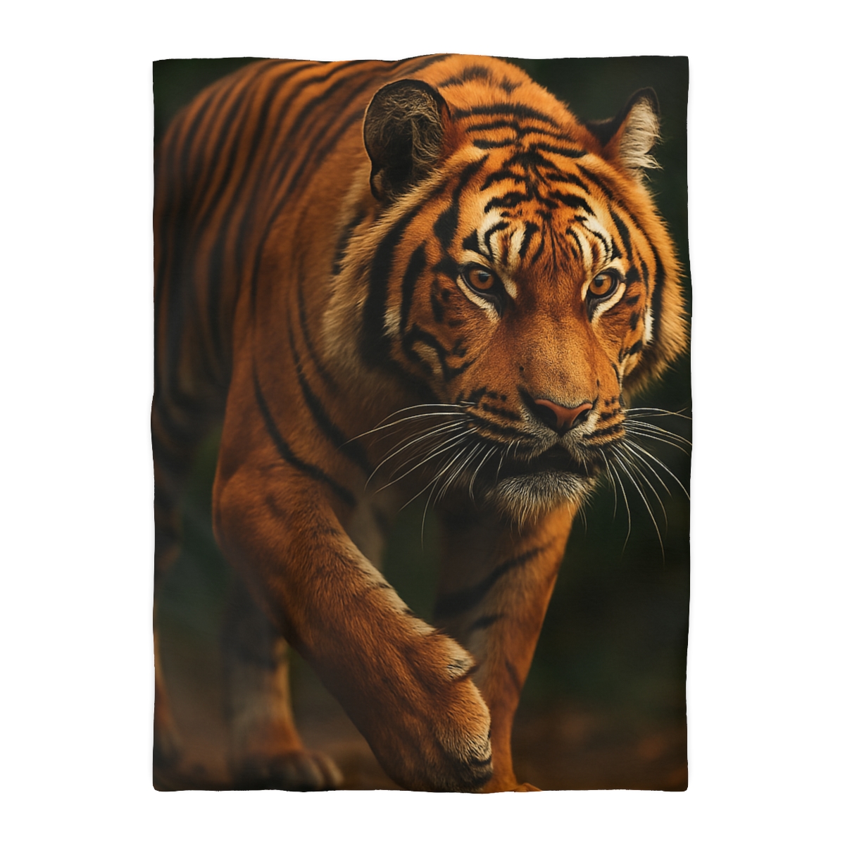Forest Stalker Bengal Tiger unique patterned duvets