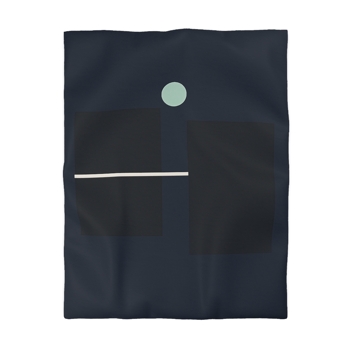 Twin Rectangles With Shared Edge Line personalized bedding duvets