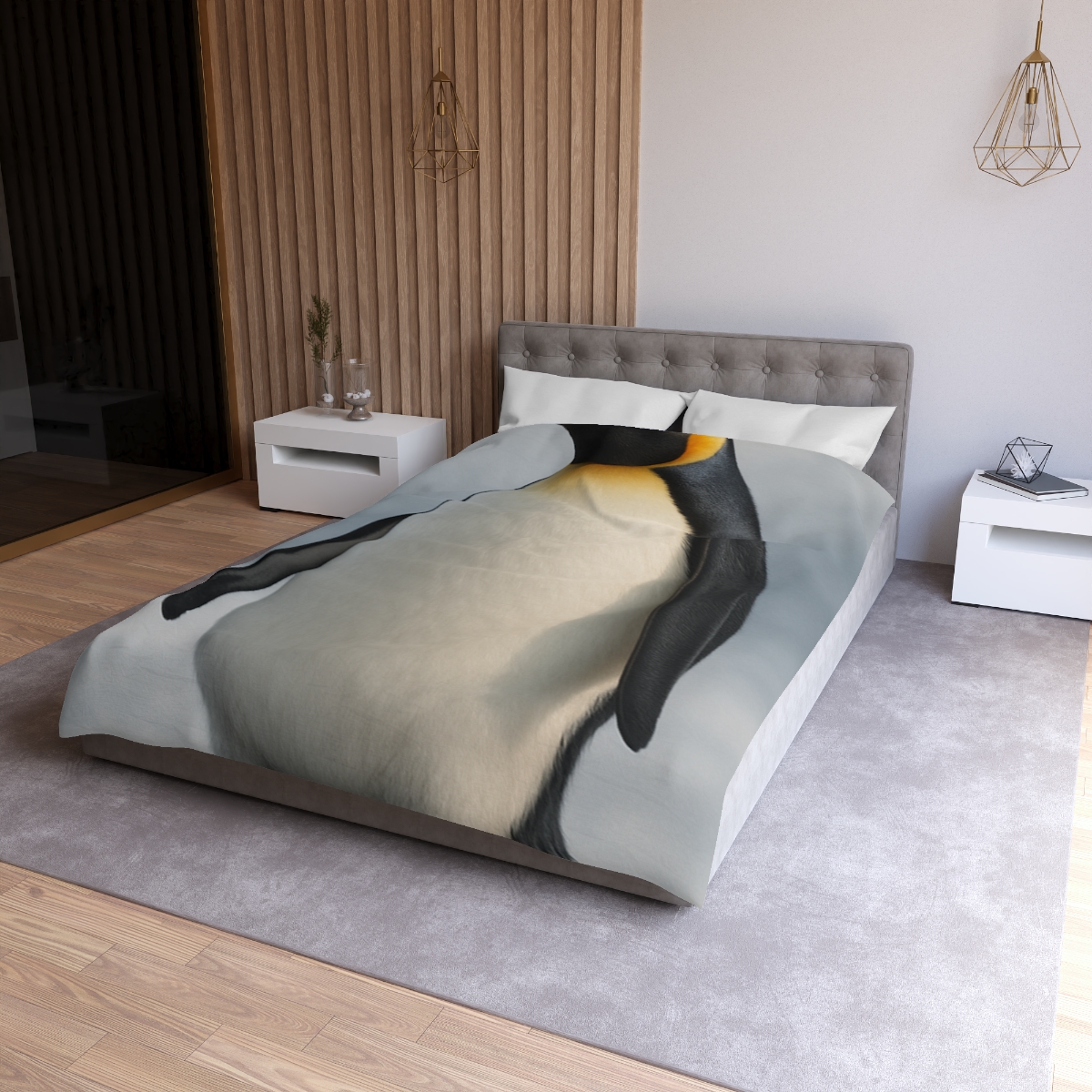 Frost Line Emperor Penguin stylish duvet covers