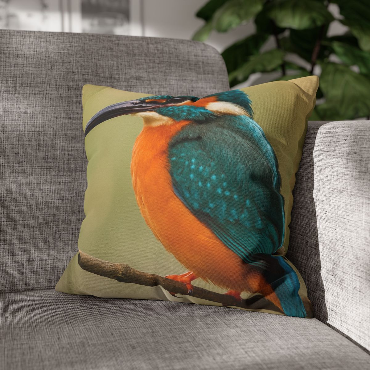 Emerald Flash Kingfisher comfortable bedding pillow covers