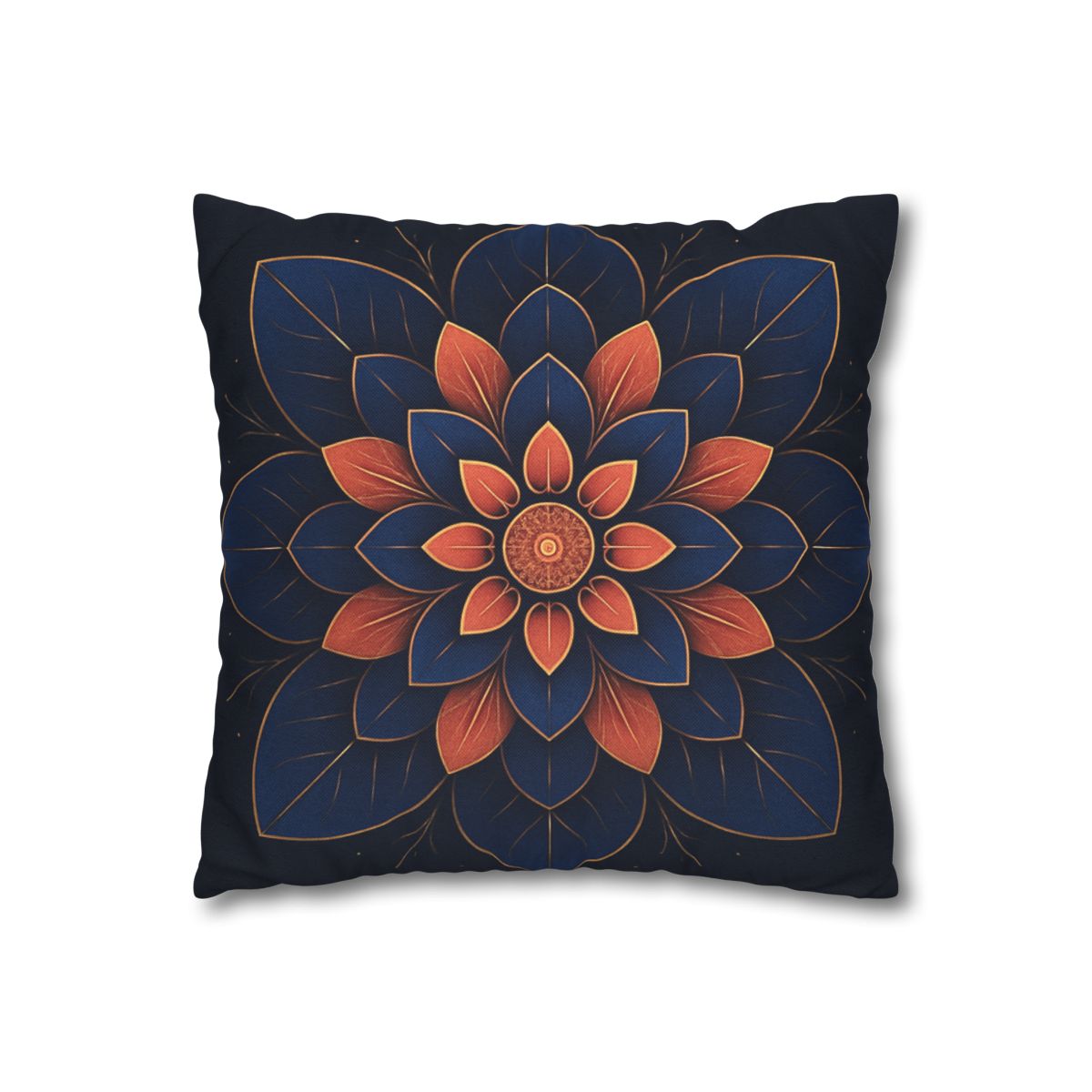 Petal Prism Medallion stylish decorative pillowcases